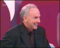 Tony Gregory during Bit Bite programme